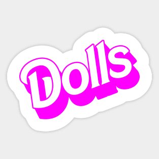 Dolls Sticker